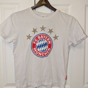 FC Bayern München Kids White T-Shirt